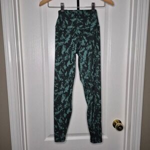 Nike Dri-Fit leggings green camo‎  XS NWT